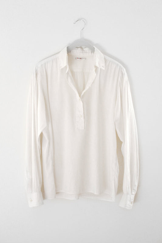 1980s Yves Saint Laurent Rive Gauche Cotton Summer Shirt