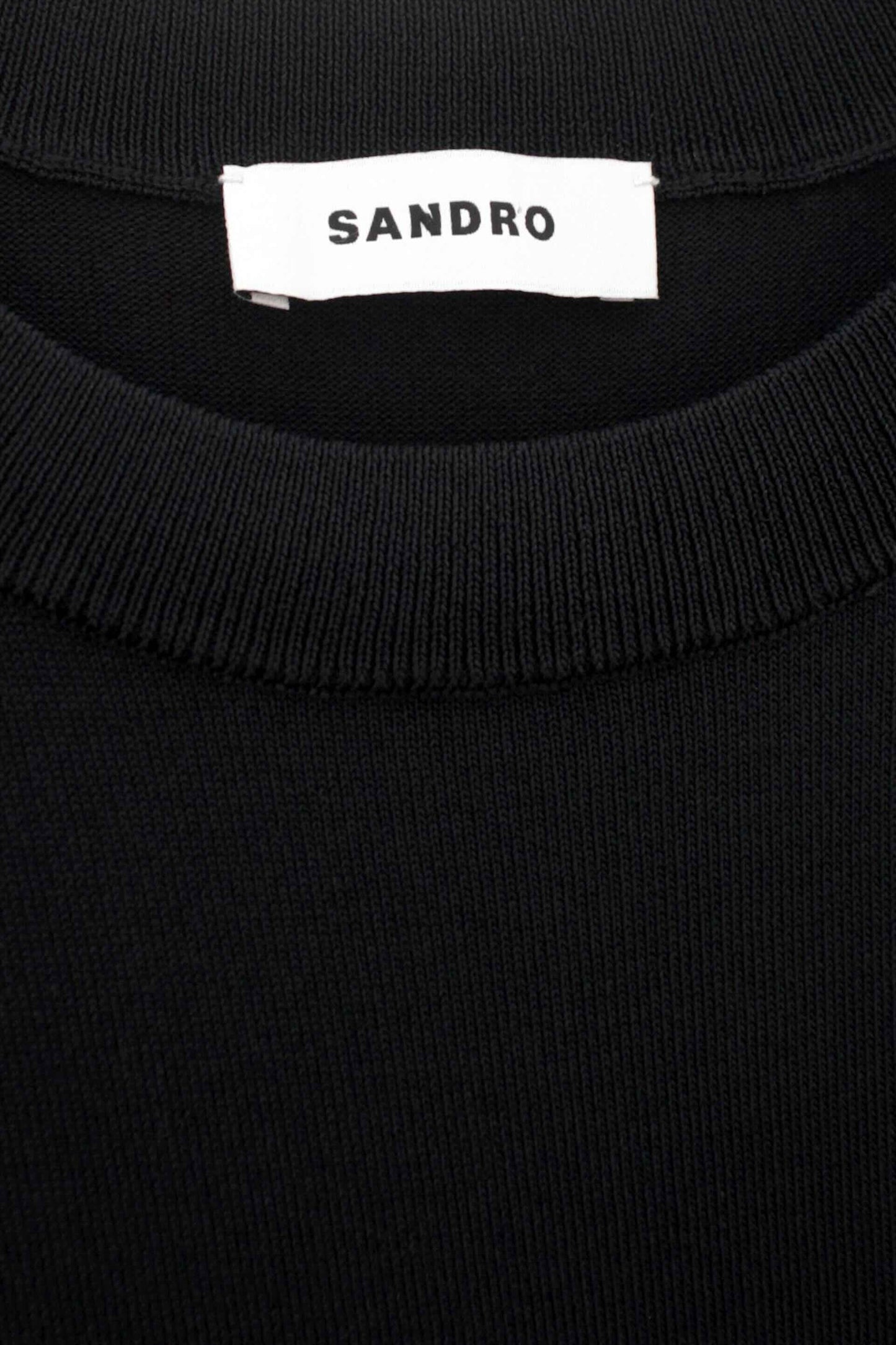 Sandro Paris Knitted T-Shirt